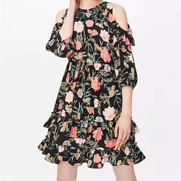 KATE SPADE New York Blossom Cold Shoulder Dress - Picture 10 of 10